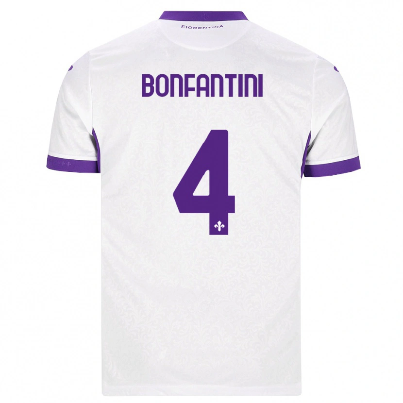 Danxen Herren Agnese Bonfantini #4 Weiß Lila Auswärtstrikot Trikot 2026/27 T-Shirt Österreich