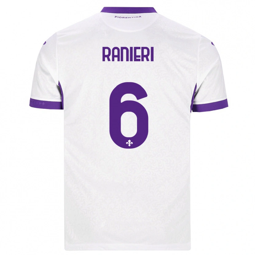 Danxen Herren Luca Ranieri #6 Weiß Lila Auswärtstrikot Trikot 2026/27 T-Shirt Österreich