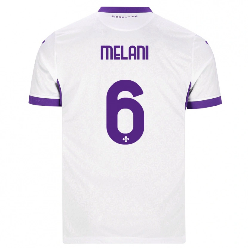 Danxen Herren Federico Melani #6 Weiß Lila Auswärtstrikot Trikot 2026/27 T-Shirt Österreich
