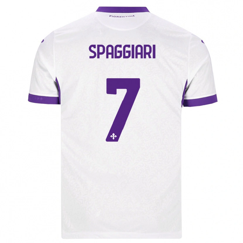 Danxen Herren Riccardo Spaggiari #7 Weiß Lila Auswärtstrikot Trikot 2026/27 T-Shirt Österreich
