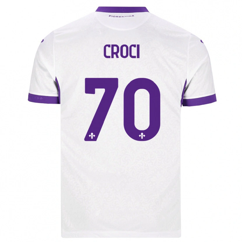 Danxen Herren Federico Croci #70 Weiß Lila Auswärtstrikot Trikot 2026/27 T-Shirt Österreich