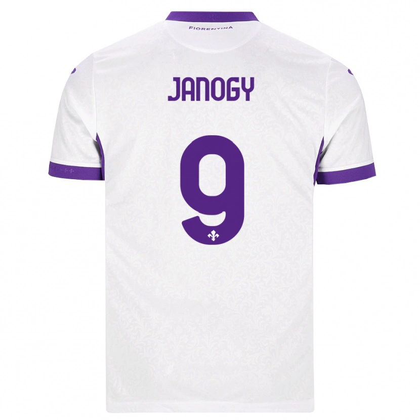 Danxen Herren Madelen Janogy #9 Weiß Lila Auswärtstrikot Trikot 2026/27 T-Shirt Österreich