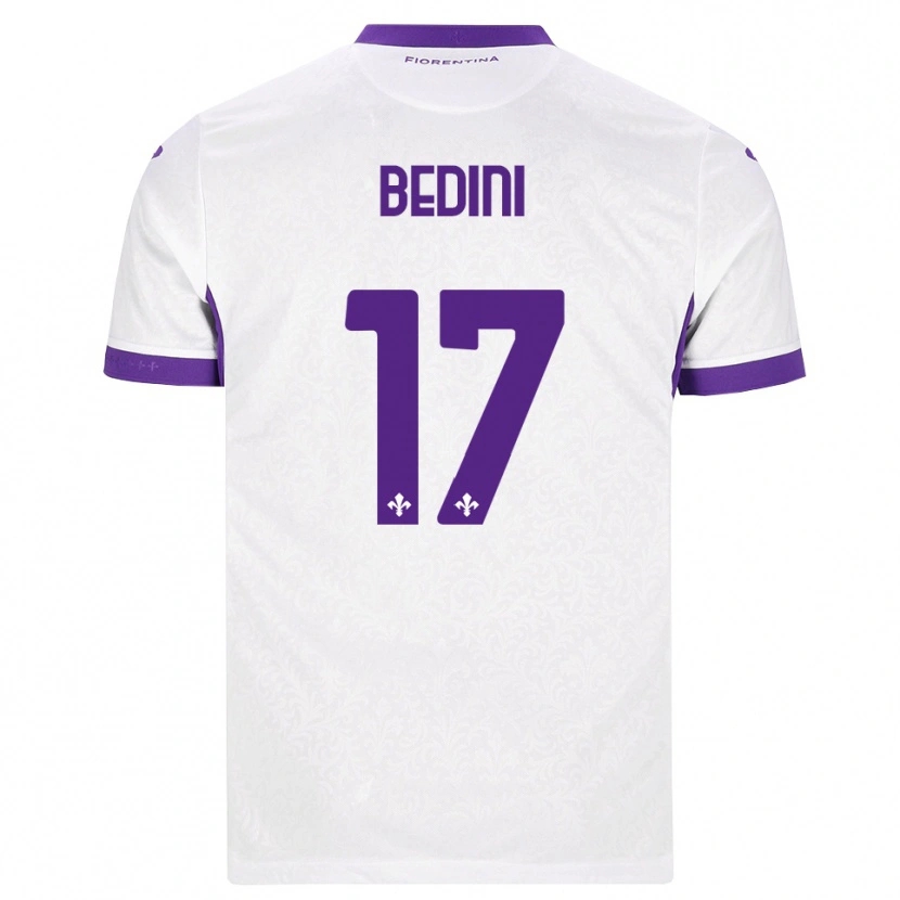 Danxen Herren Benedetta Bedini #17 Weiß Lila Auswärtstrikot Trikot 2026/27 T-Shirt Österreich