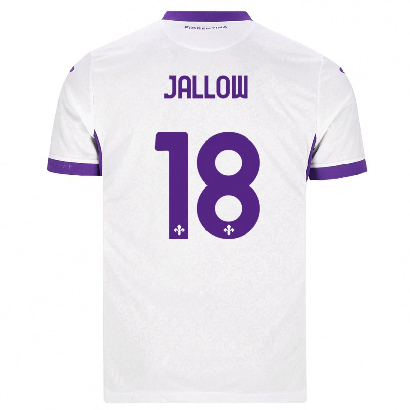 Danxen Herren Sulayman Jallow #18 Weiß Lila Auswärtstrikot Trikot 2026/27 T-Shirt Österreich