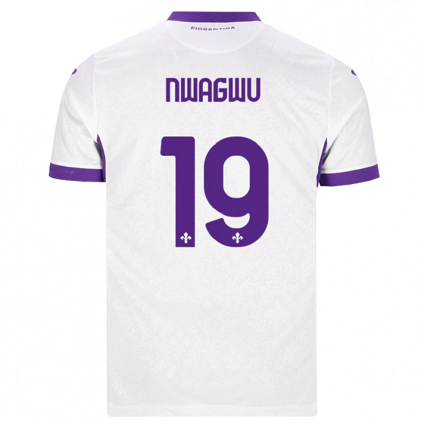 Danxen Herren Ikenna Nwagwu #19 Weiß Lila Auswärtstrikot Trikot 2026/27 T-Shirt Österreich