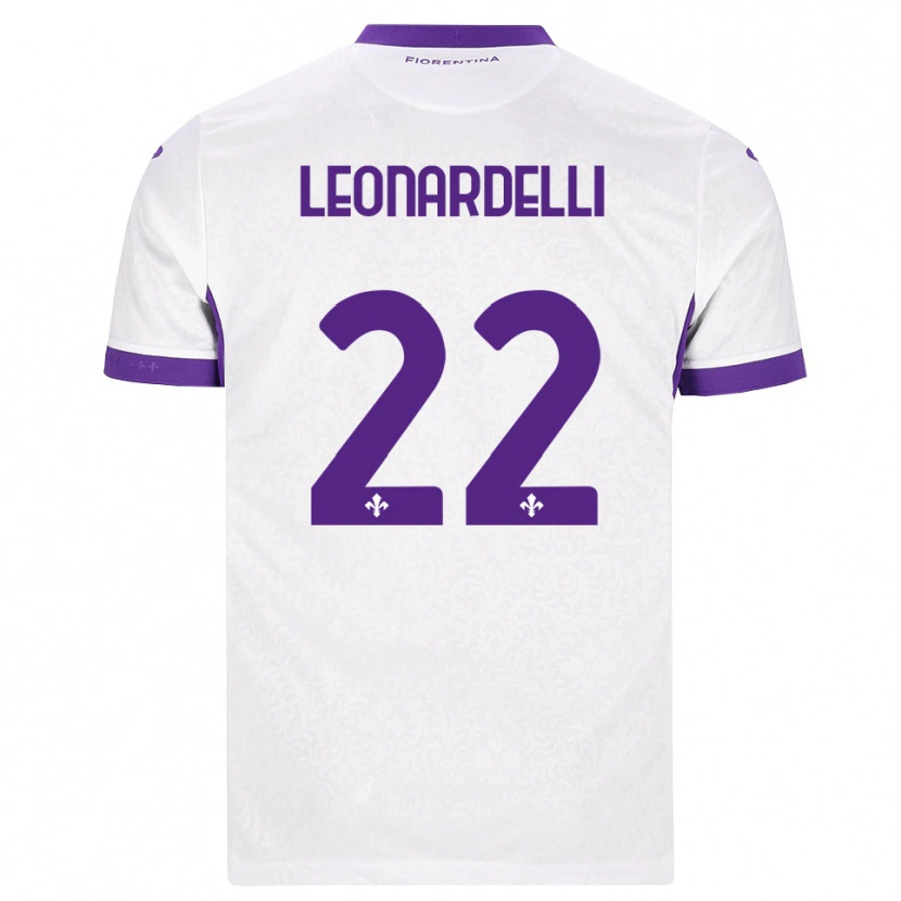 Danxen Herren Pietro Leonardelli #22 Weiß Lila Auswärtstrikot Trikot 2026/27 T-Shirt Österreich