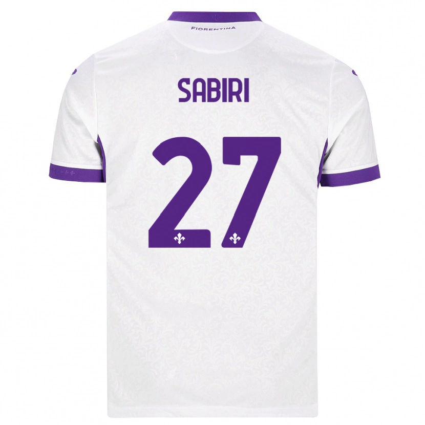 Danxen Herren Abdelhamid Sabiri #27 Weiß Lila Auswärtstrikot Trikot 2026/27 T-Shirt Österreich