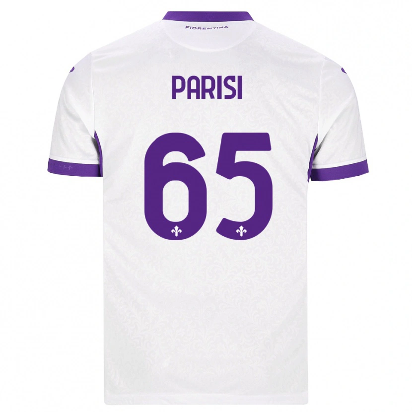 Danxen Herren Fabiano Parisi #65 Weiß Lila Auswärtstrikot Trikot 2026/27 T-Shirt Österreich
