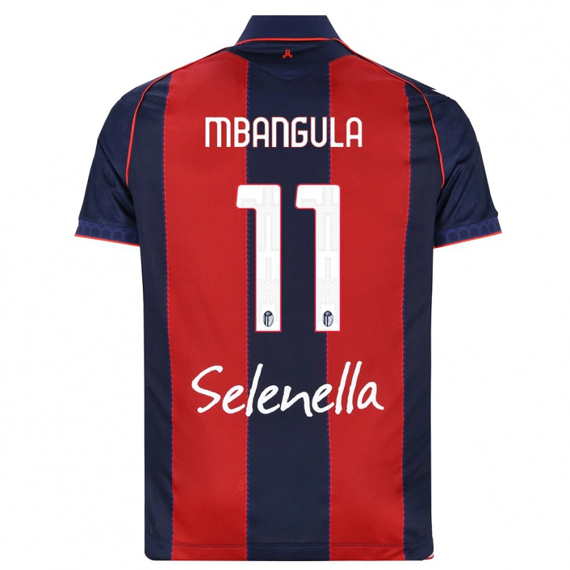 Danxen Herren Samuel Mbangula #11 Königsblau Rot Weiß Heimtrikot Trikot 2026/27 T-Shirt Österreich
