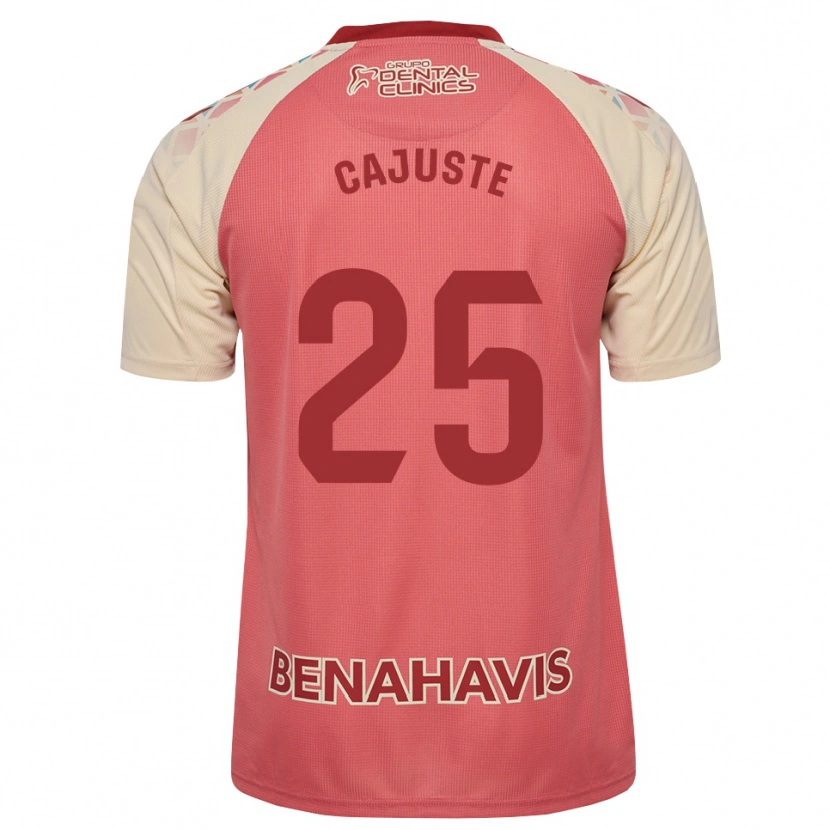 Danxen Herren Jens Cajuste #25 Hellrosa Rot Blau Auswärtstrikot Trikot 2026/27 T-Shirt Österreich