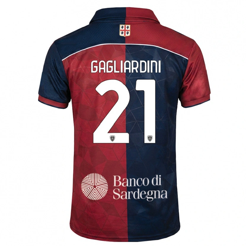 Danxen Herren Roberto Gagliardini #21 Burgund Rot Königsblau Heimtrikot Trikot 2026/27 T-Shirt Österreich