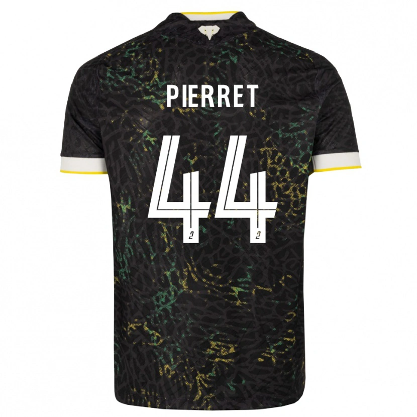 Danxen Herren Balthazar Pierret #44 Schwarz Weiß Gelb Auswärtstrikot Trikot 2026/27 T-Shirt Österreich