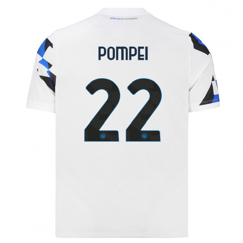 Danxen Herren Thomas Pompei #22 Weiß Rot Blau Auswärtstrikot Trikot 2026/27 T-Shirt Österreich