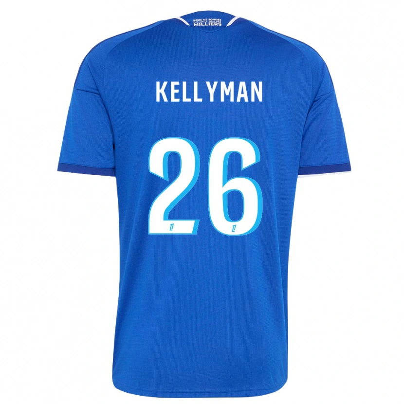 Danxen Damen Omari Kellyman #26 Königsblau Weiß Heimtrikot Trikot 2026/27 T-Shirt Österreich