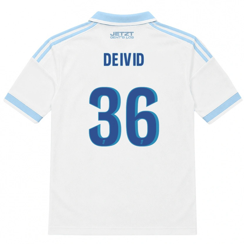 Danxen Damen Deivid Washington #36 Hellblau Weiß Rot Auswärtstrikot Trikot 2026/27 T-Shirt Österreich