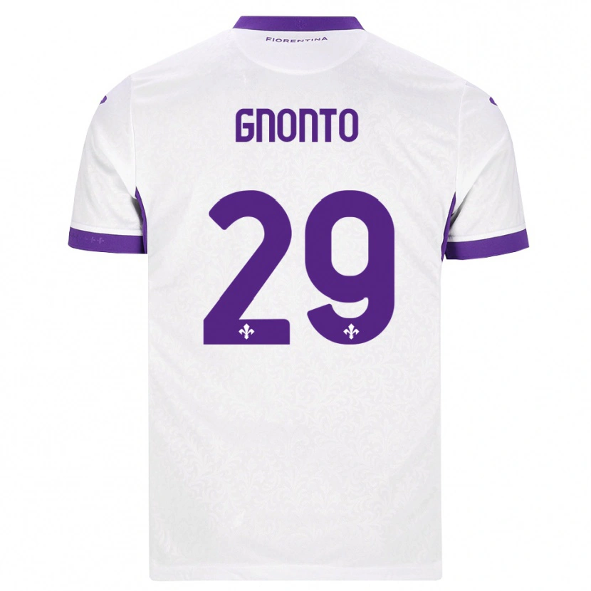 Danxen Damen Wilfried Gnonto #29 Weiß Lila Auswärtstrikot Trikot 2026/27 T-Shirt Österreich