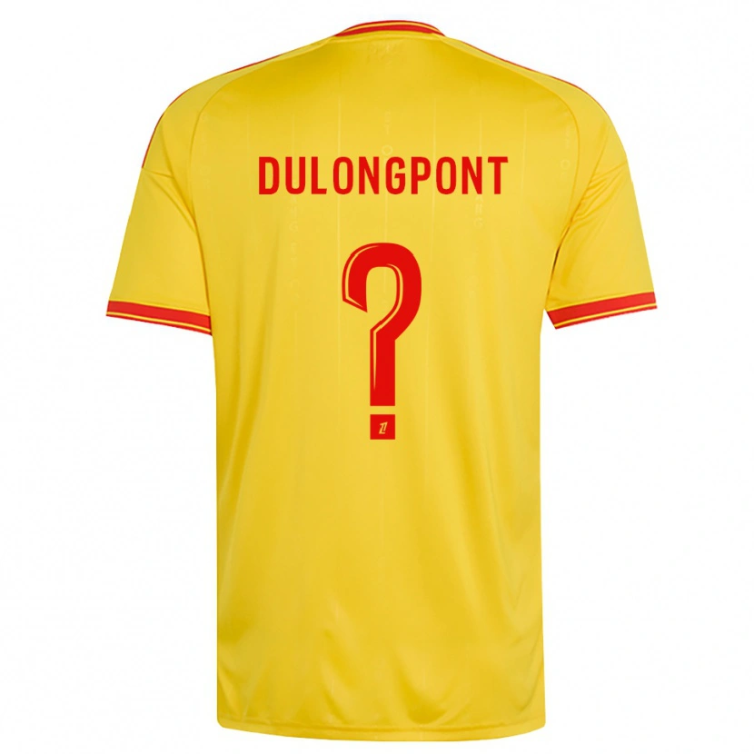 Danxen Damen Tom Dulongpont #0 Gold Orange Rot Heimtrikot Trikot 2026/27 T-Shirt Österreich