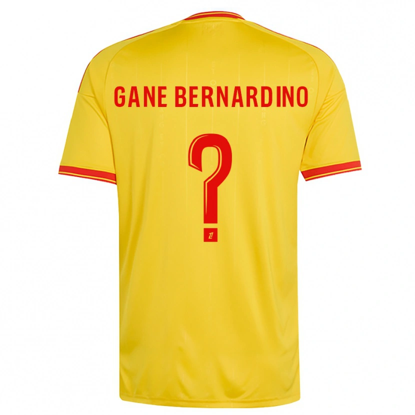 Danxen Damen Nathanaël Gane Bernardino #0 Gold Orange Rot Heimtrikot Trikot 2026/27 T-Shirt Österreich