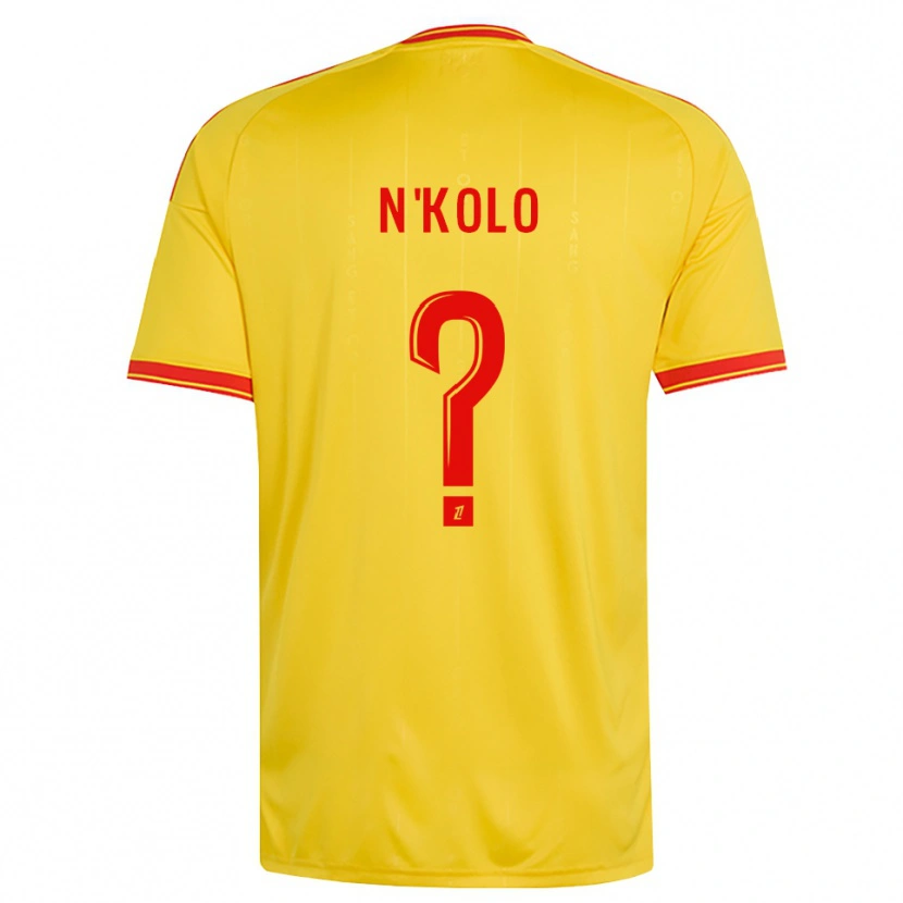 Danxen Damen Pierre N'kolo #0 Gold Orange Rot Heimtrikot Trikot 2026/27 T-Shirt Österreich