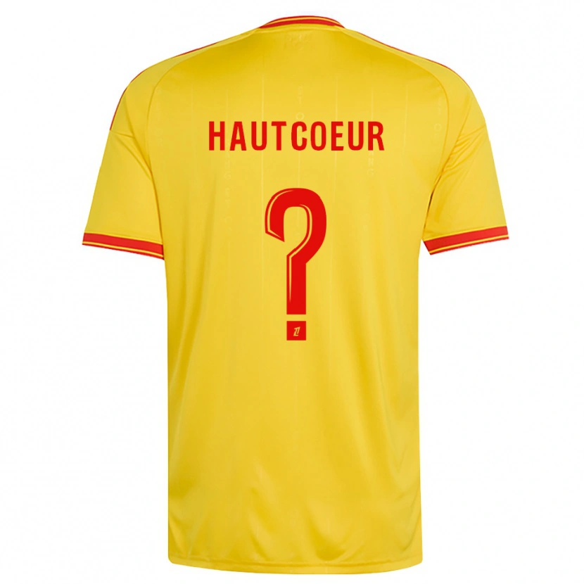 Danxen Damen Agathe Hautcoeur #0 Gold Orange Rot Heimtrikot Trikot 2026/27 T-Shirt Österreich