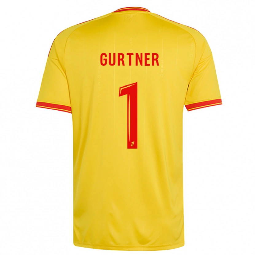 Danxen Damen Régis Gurtner #1 Gold Orange Rot Heimtrikot Trikot 2026/27 T-Shirt Österreich