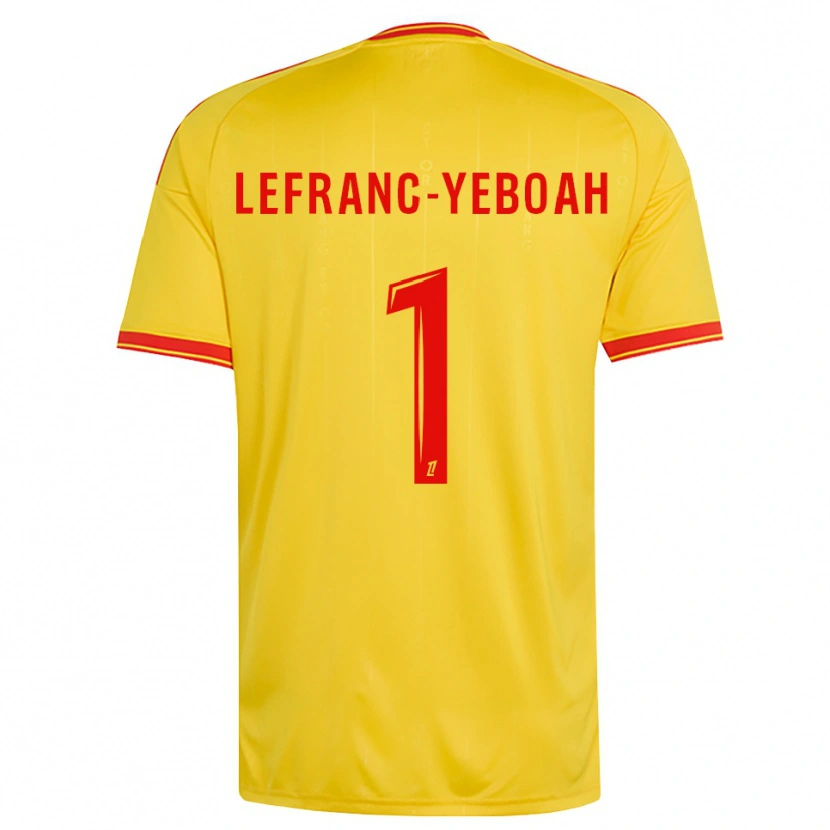 Danxen Damen Daïvy Lefranc-Yeboah #1 Gold Orange Rot Heimtrikot Trikot 2026/27 T-Shirt Österreich