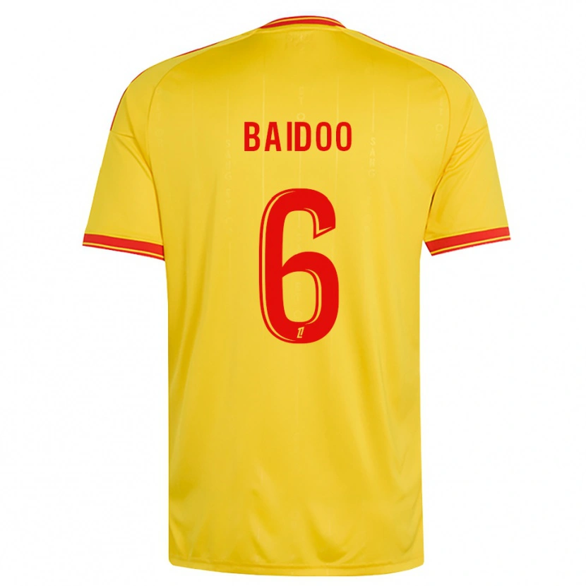 Danxen Damen Samson Baidoo #6 Gold Orange Rot Heimtrikot Trikot 2026/27 T-Shirt Österreich