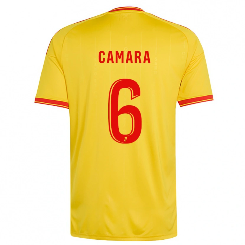 Danxen Damen Mamadou Camara #6 Gold Orange Rot Heimtrikot Trikot 2026/27 T-Shirt Österreich
