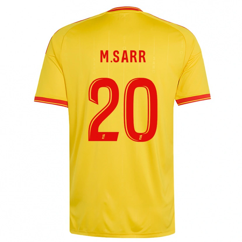 Danxen Damen Malang Sarr #20 Gold Orange Rot Heimtrikot Trikot 2026/27 T-Shirt Österreich