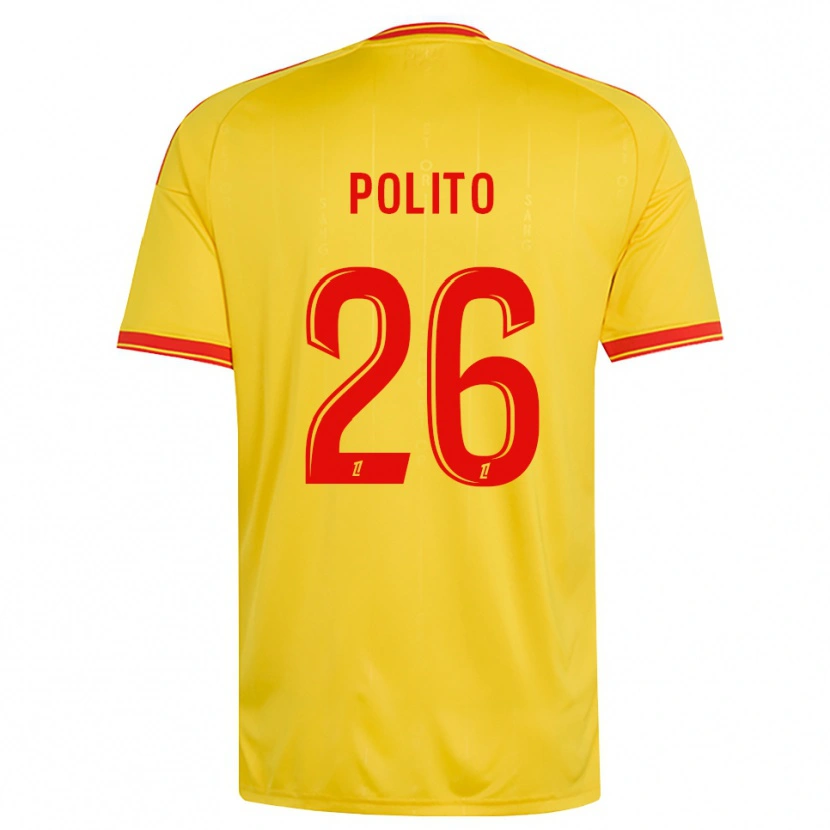 Danxen Damen Carla Polito #26 Gold Orange Rot Heimtrikot Trikot 2026/27 T-Shirt Österreich