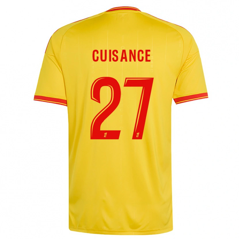 Danxen Damen Michaël Cuisance #27 Gold Orange Rot Heimtrikot Trikot 2026/27 T-Shirt Österreich