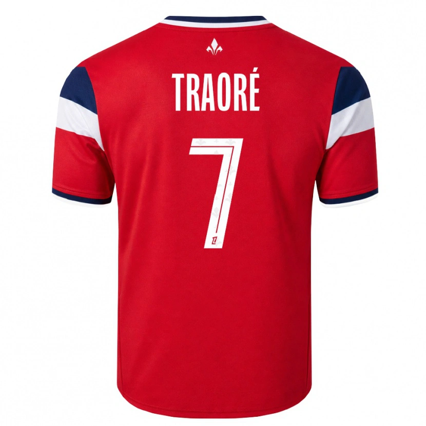 Danxen Damen Yéli Traoré #7 Rot Weiß Königsblau Heimtrikot Trikot 2026/27 T-Shirt Österreich