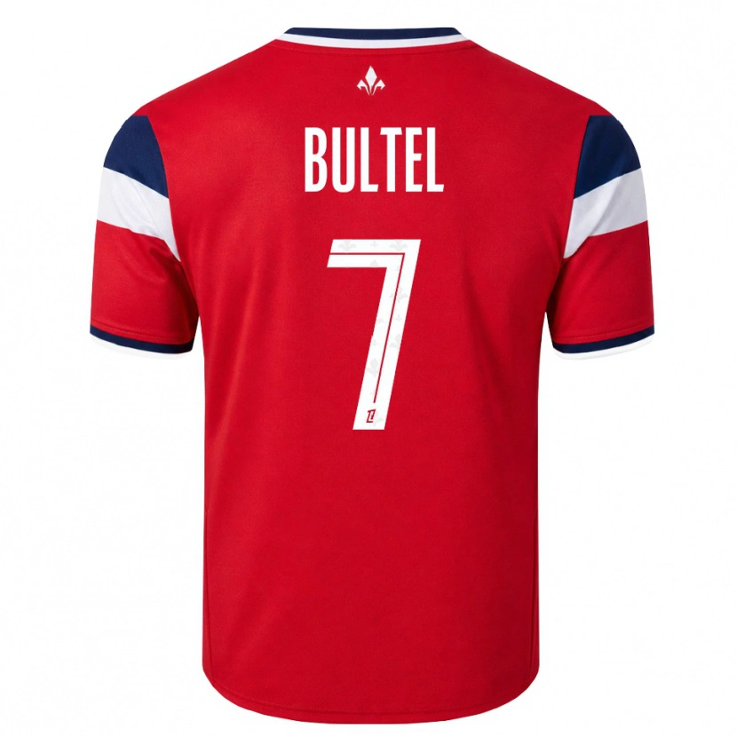 Danxen Damen Ludivine Bultel #7 Rot Weiß Königsblau Heimtrikot Trikot 2026/27 T-Shirt Österreich