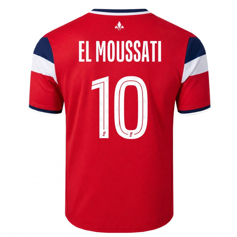 Danxen Damen Redouane El Moussati #10 Rot Weiß Königsblau Heimtrikot Trikot 2026/27 T-Shirt Österreich