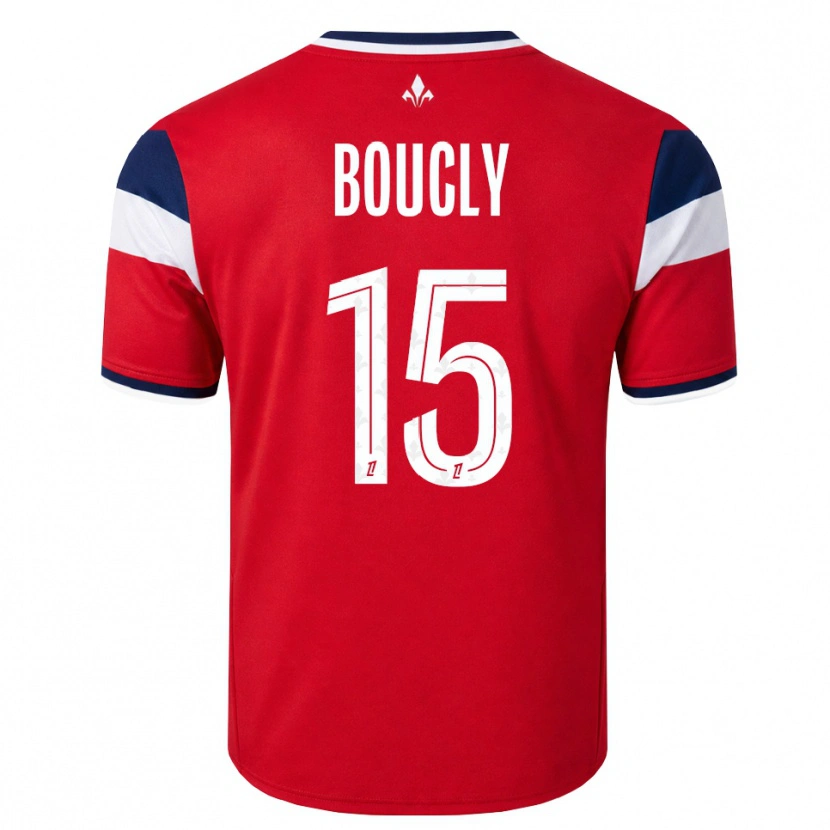 Danxen Damen Maite Boucly #15 Rot Weiß Königsblau Heimtrikot Trikot 2026/27 T-Shirt Österreich
