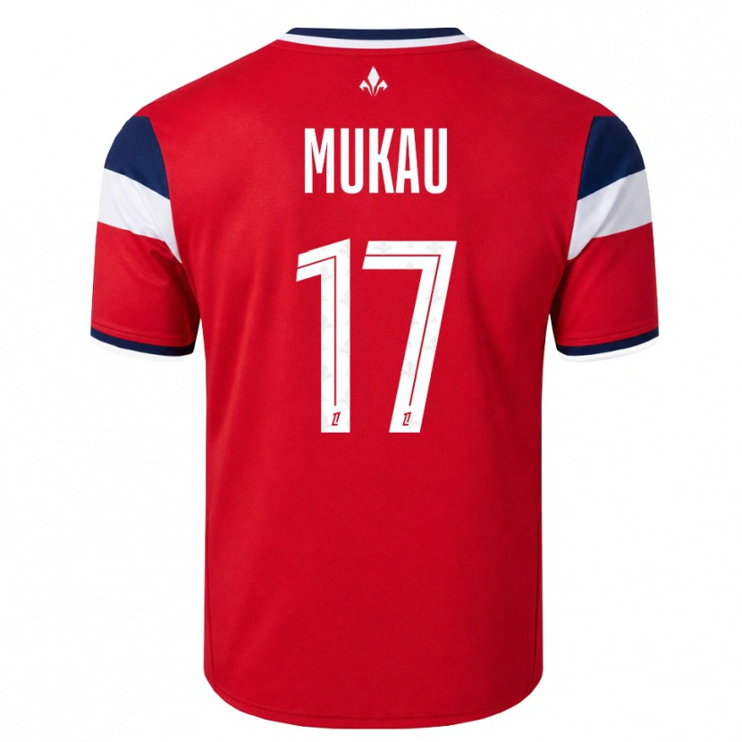 Danxen Damen Ngal'ayel Mukau #17 Rot Weiß Königsblau Heimtrikot Trikot 2026/27 T-Shirt Österreich