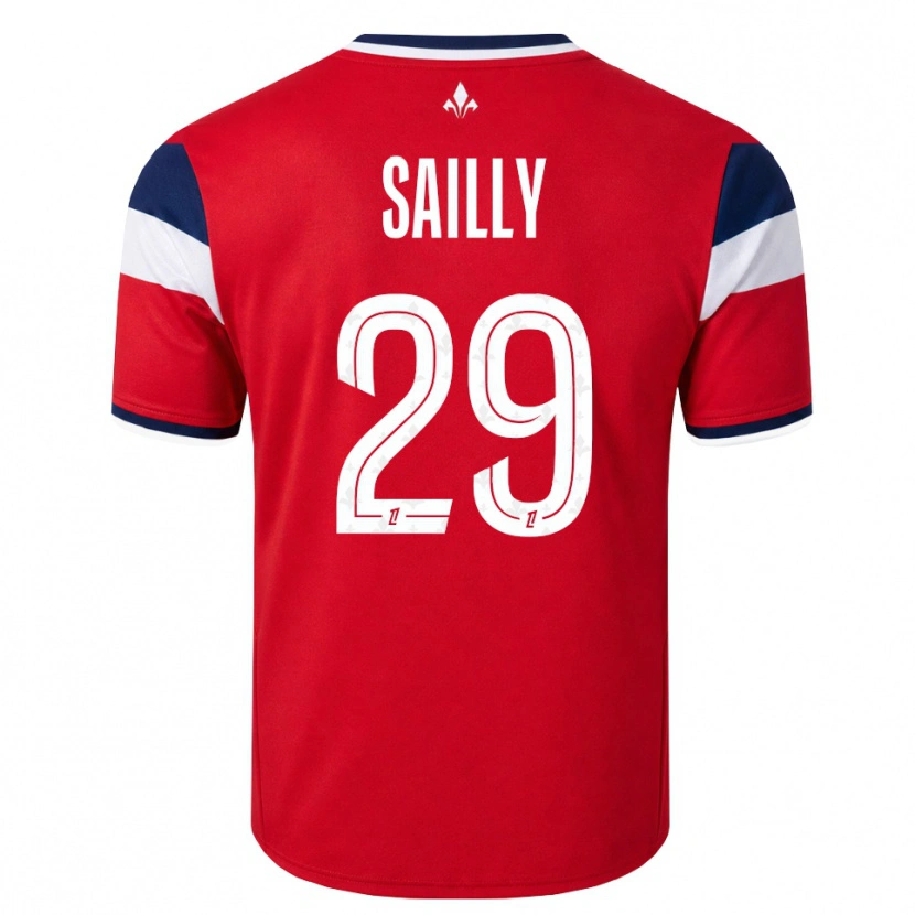 Danxen Damen Charlotte Sailly #29 Rot Weiß Königsblau Heimtrikot Trikot 2026/27 T-Shirt Österreich