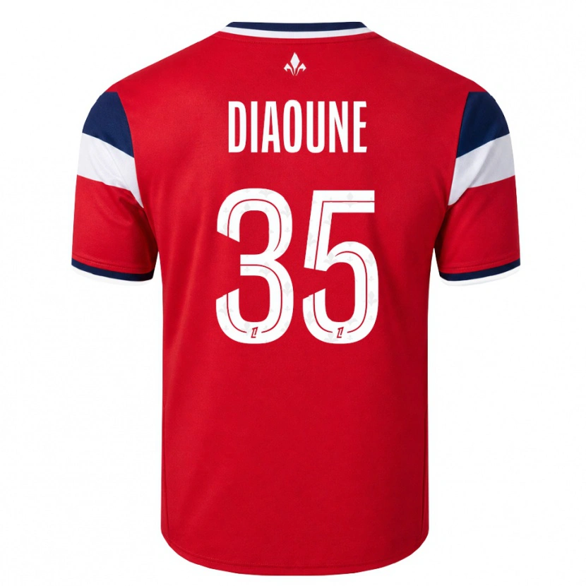 Danxen Damen Soriba Diaoune #35 Rot Weiß Königsblau Heimtrikot Trikot 2026/27 T-Shirt Österreich