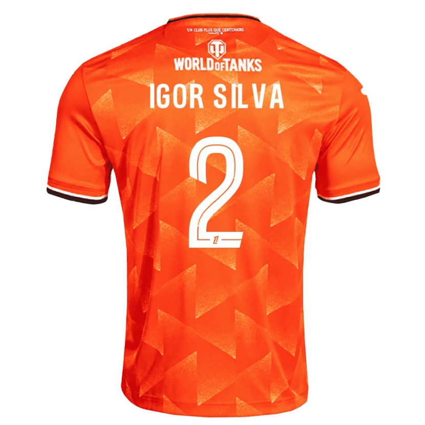 Danxen Damen Igor Silva #2 Orange Weiß Schwarz Heimtrikot Trikot 2026/27 T-Shirt Österreich