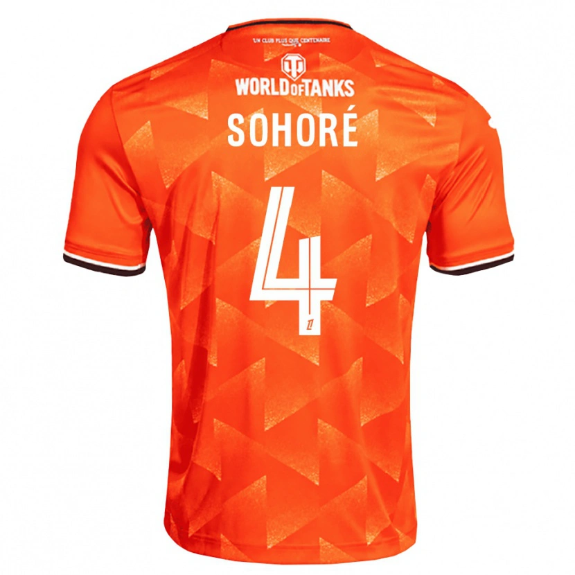 Danxen Damen Seni Sohoré #4 Orange Weiß Schwarz Heimtrikot Trikot 2026/27 T-Shirt Österreich