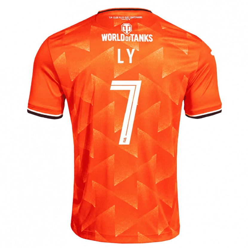 Danxen Damen Mactar Ly #7 Orange Weiß Schwarz Heimtrikot Trikot 2026/27 T-Shirt Österreich