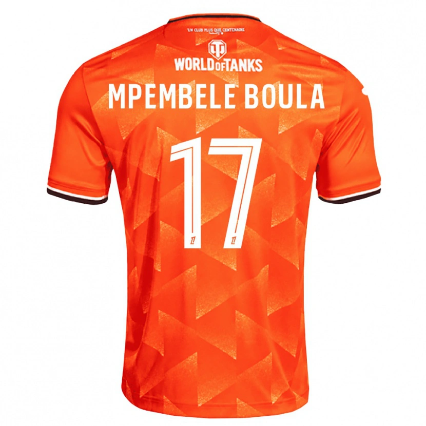 Danxen Damen Exaucé Mpembele Boula #17 Orange Weiß Schwarz Heimtrikot Trikot 2026/27 T-Shirt Österreich