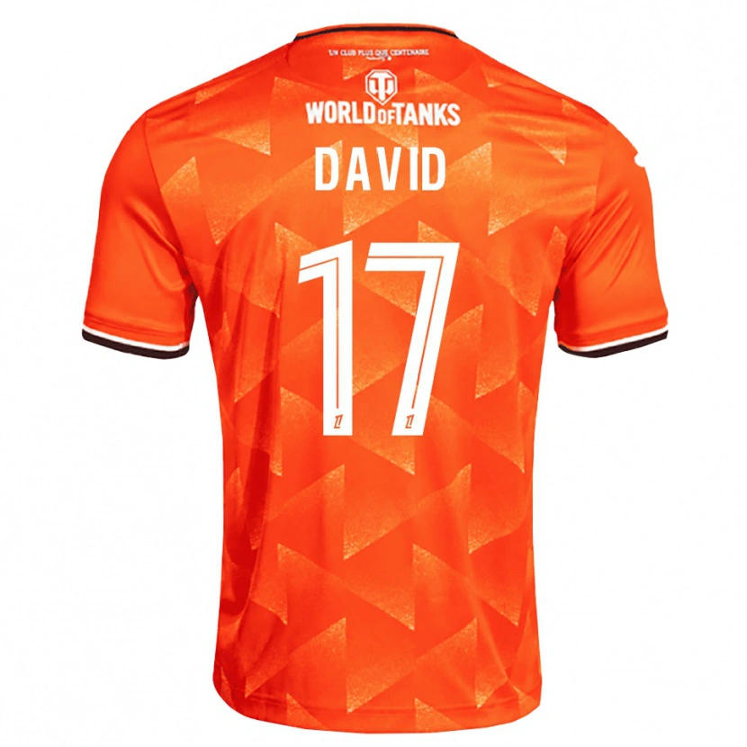 Danxen Damen Dune David #17 Orange Weiß Schwarz Heimtrikot Trikot 2026/27 T-Shirt Österreich