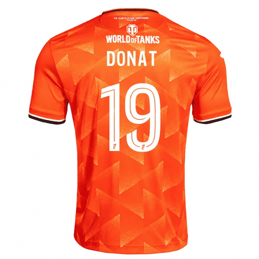 Danxen Damen Noa Donat #19 Orange Weiß Schwarz Heimtrikot Trikot 2026/27 T-Shirt Österreich