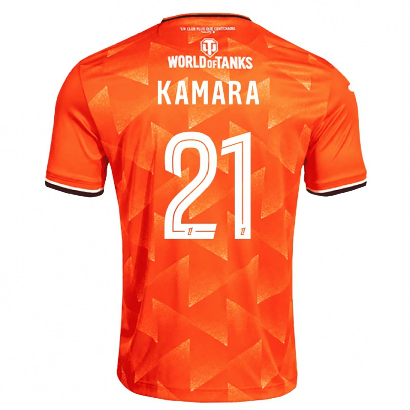 Danxen Damen Bingourou Kamara #21 Orange Weiß Schwarz Heimtrikot Trikot 2026/27 T-Shirt Österreich