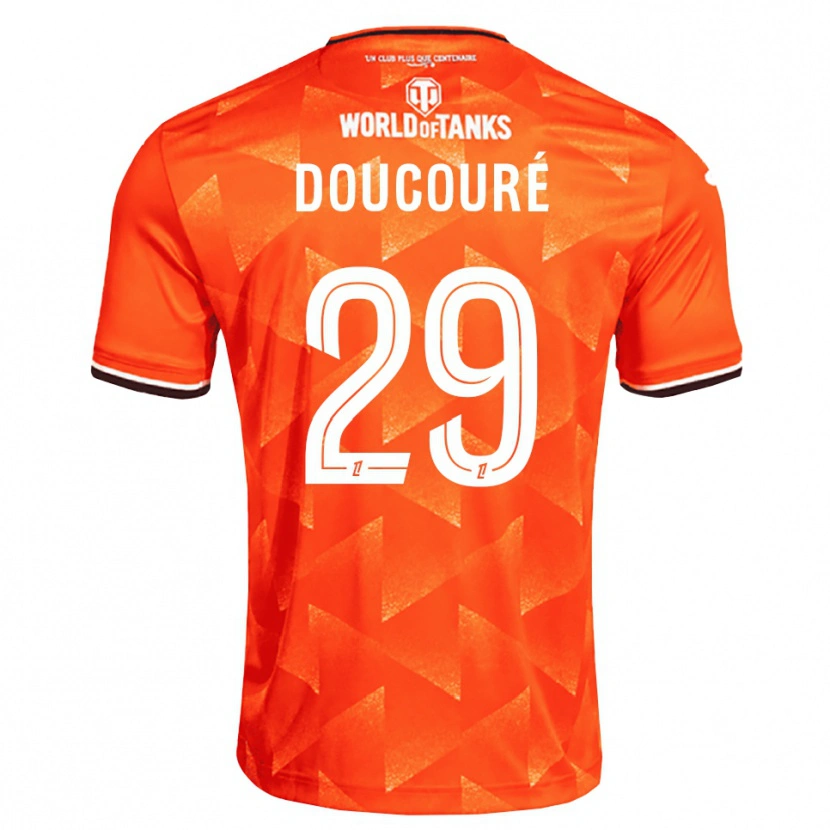 Danxen Damen Siriné Doucouré #29 Orange Weiß Schwarz Heimtrikot Trikot 2026/27 T-Shirt Österreich