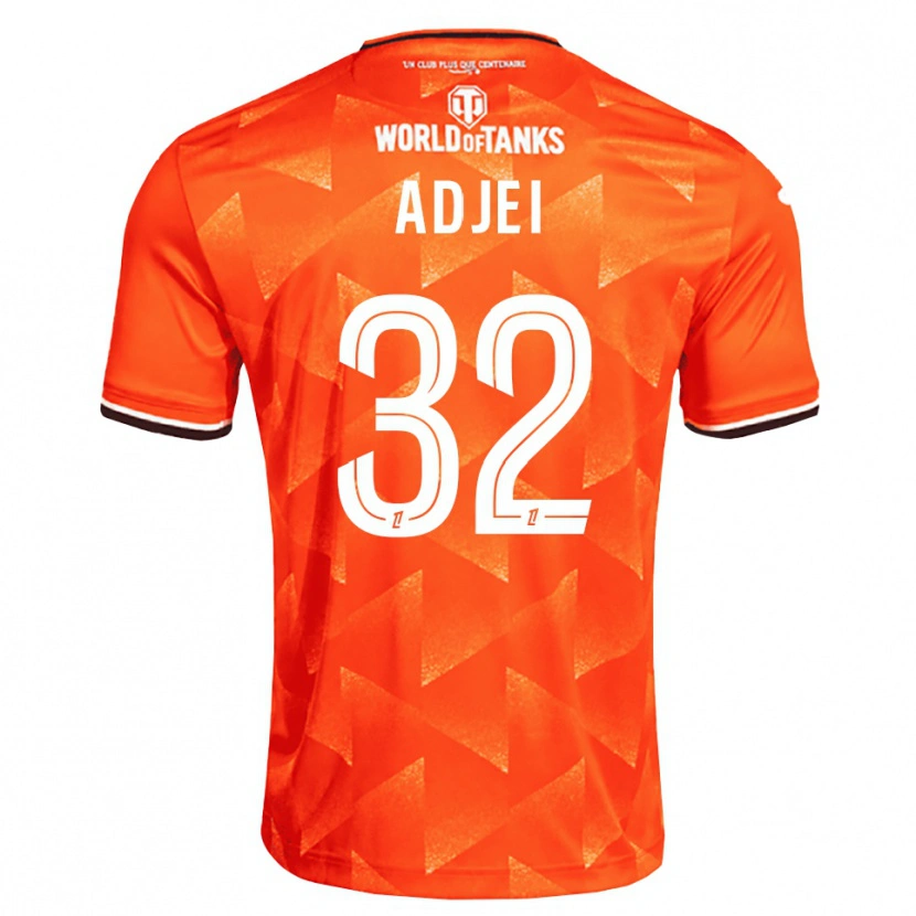 Danxen Damen Nathaniel Adjei #32 Orange Weiß Schwarz Heimtrikot Trikot 2026/27 T-Shirt Österreich