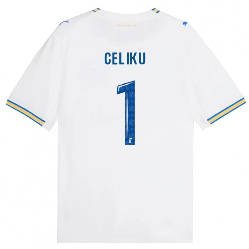 Danxen Damen Bleron Celiku #1 Dodgerblau Weiß Heimtrikot Trikot 2026/27 T-Shirt Österreich
