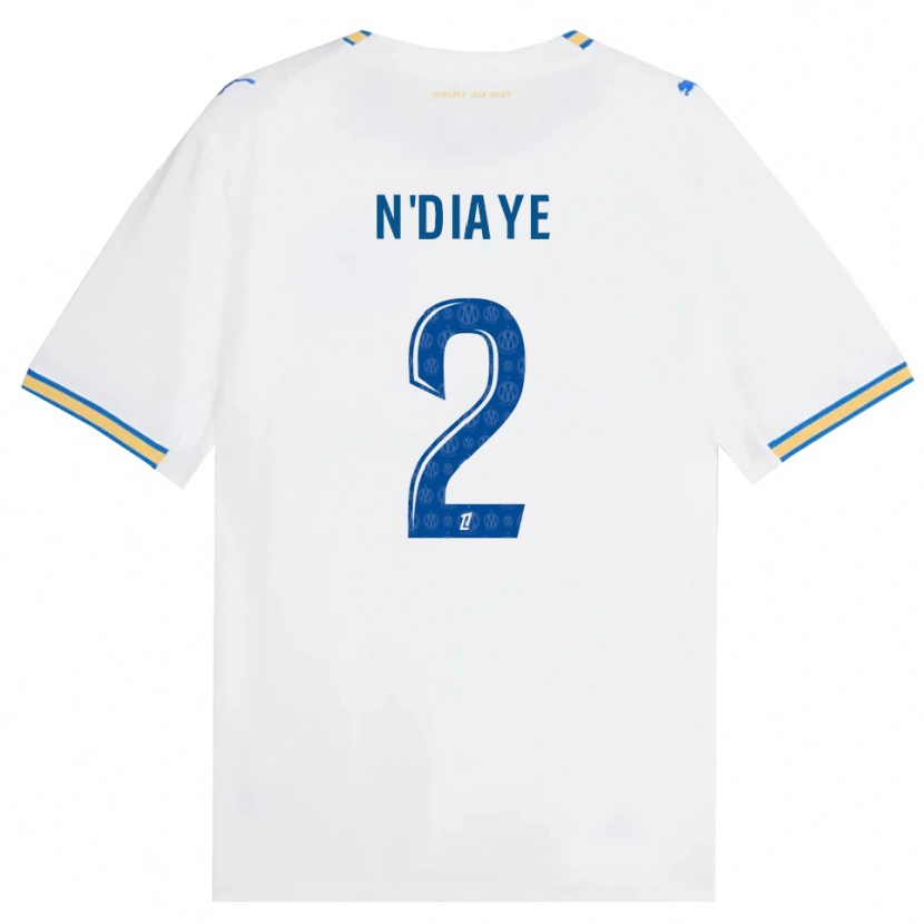 Danxen Damen Osmane N'diaye #2 Dodgerblau Weiß Heimtrikot Trikot 2026/27 T-Shirt Österreich