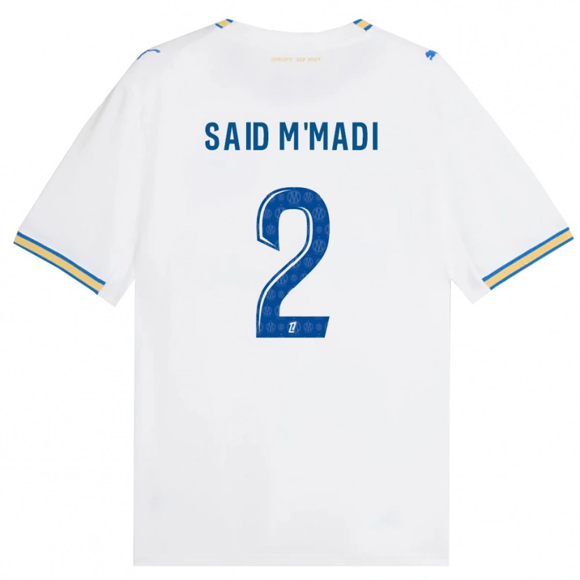 Danxen Damen Yakine Said M'madi #2 Dodgerblau Weiß Heimtrikot Trikot 2026/27 T-Shirt Österreich